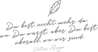 Victor Hugo Trauerspruch